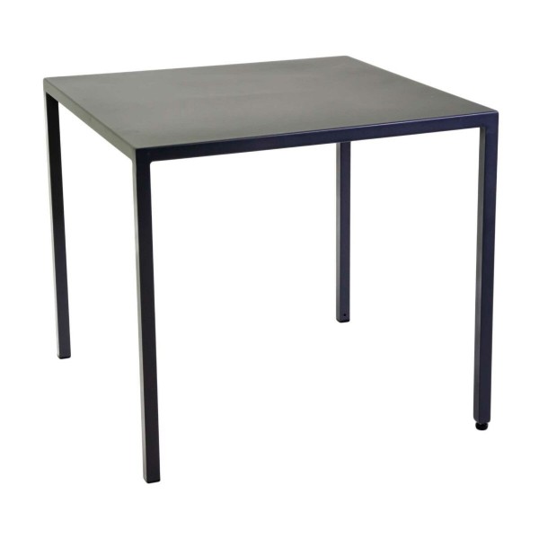 Tavolo quadrato 80x80cm in metallo. Bianco. S6463940000 - Stark s.r.l.
