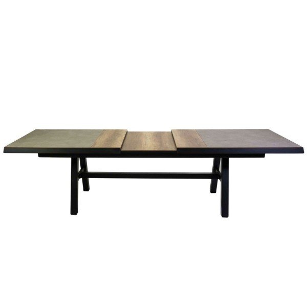 Tavolo 243x102cm allung. centrale 8-12 p. Effetto Legno. S6463240000