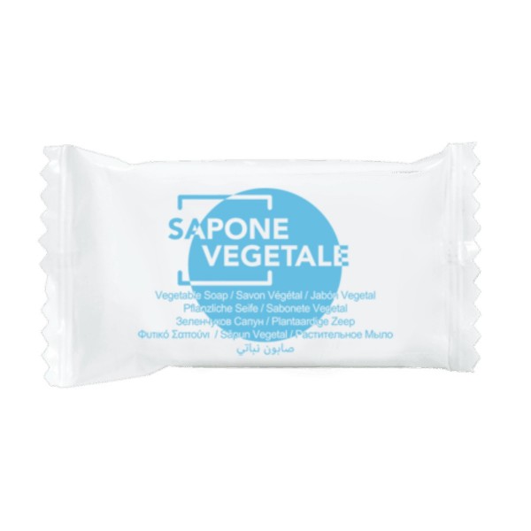 Sapone vegetale ovale in flowpack 9 g - Linea Whity