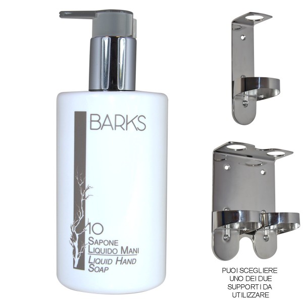 16 pz. Sapone liquido mani e viso in dispenser 300 ml - Barks - Stark s.r.l.