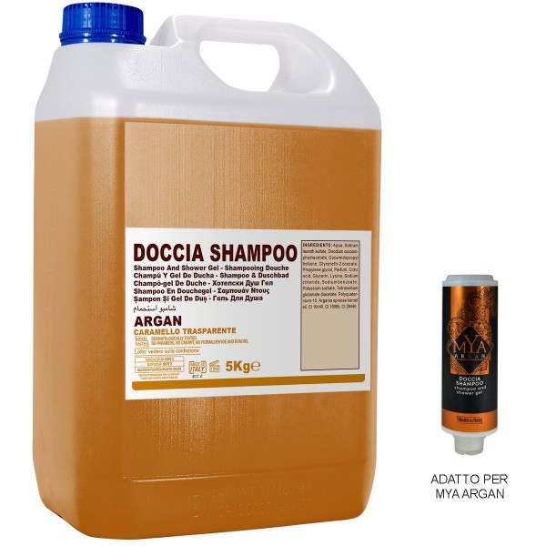 4 pz. Doccia Shampoo in tanica 5 Kg - Linea Mya Argan - Stark s.r.l.