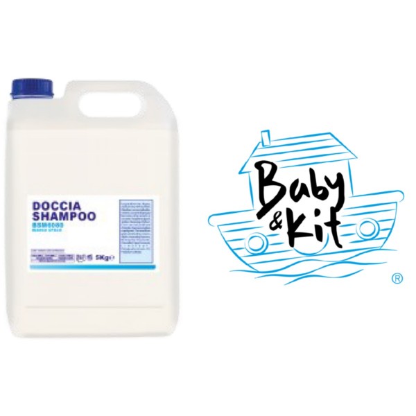 4 pz. Doccia Shampoo in tanica 5 Kg - Linea Baby & Kit - Stark s.r.l.