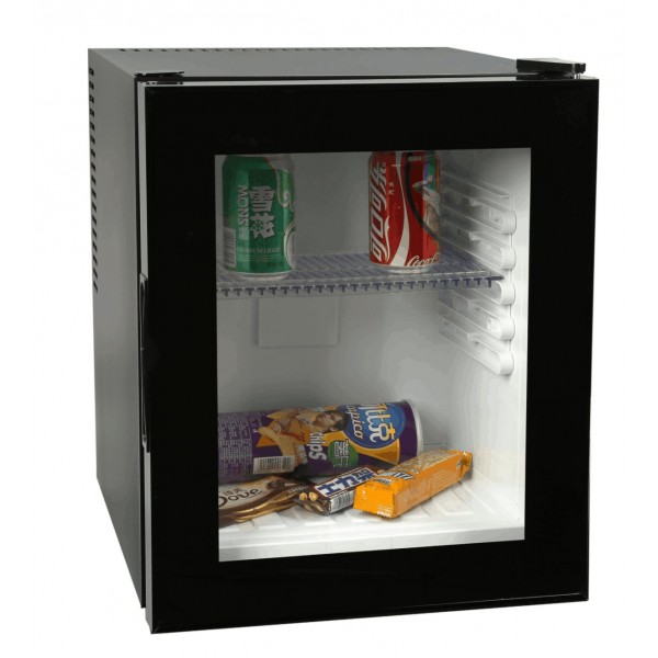 Minibar con porta a vetro 28 litri nero - E28VN - Stark s.r.l.