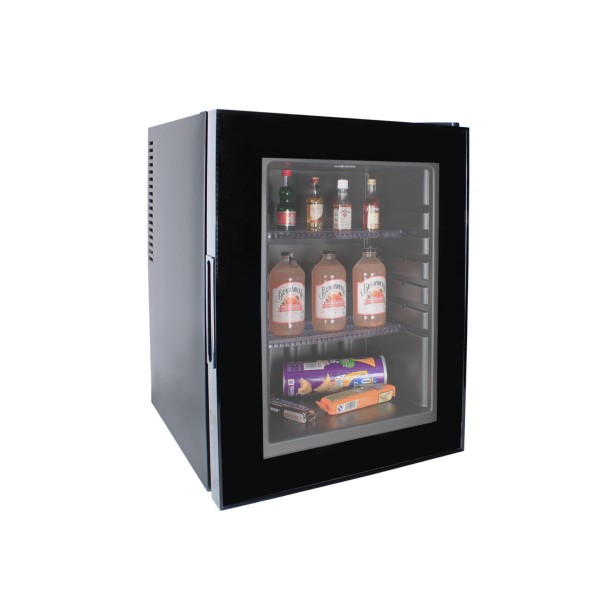 Minibar Peltier porta a vetro interno nero 40 lt E40VBN - Stark s.r.l.