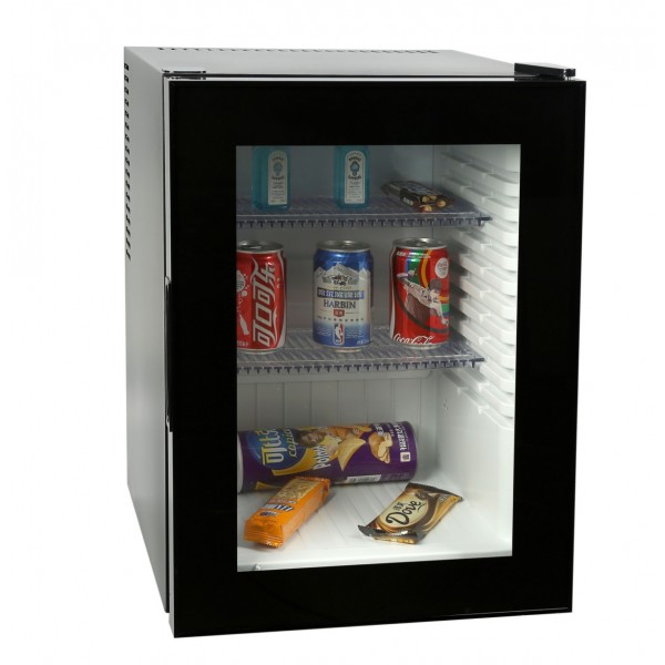 Minibar Peltier con porta a vetro 40 litri nero - E40VN - Stark s.r.l.
