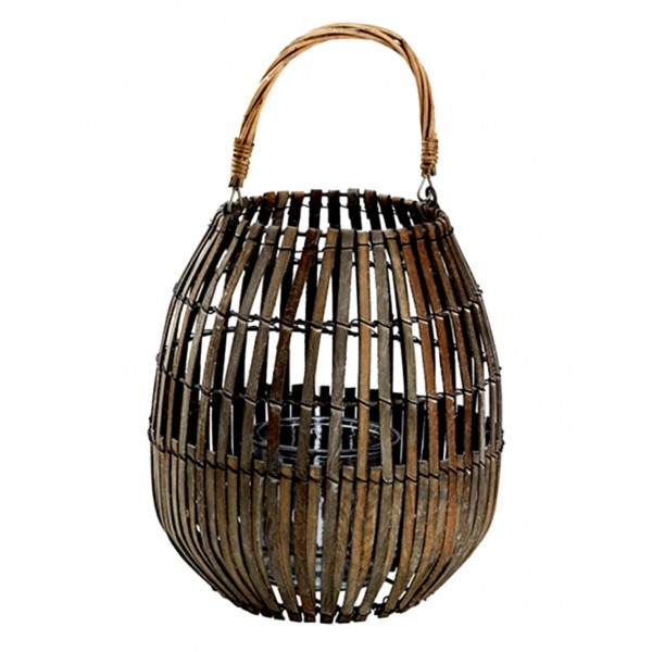 Lanterna in bambù tonda. Naturale - Stark s.r.l.