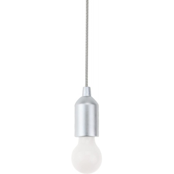 Lampada a sospensione diametro ø 5 cm. Argento - Stark s.r.l.