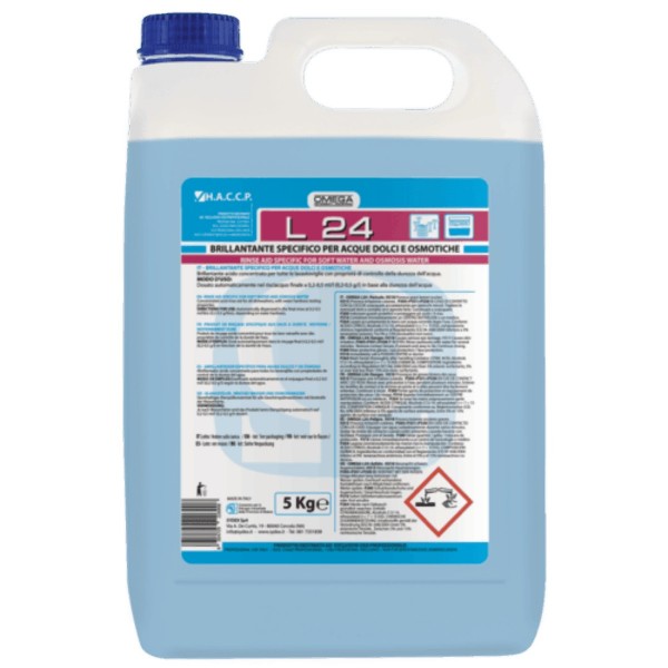 Brillantante lavastoviglie per acque dolci tanica 10 Kg