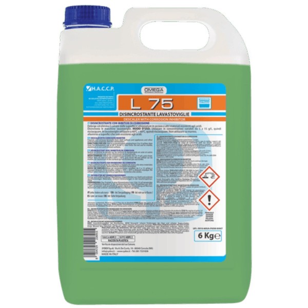Discrostante lavastoviglie tanica 6 Kg anticorrosione