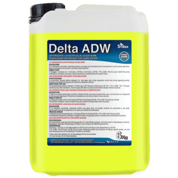 Detersivo lavastoviglie per acque dure tanica 6 Kg