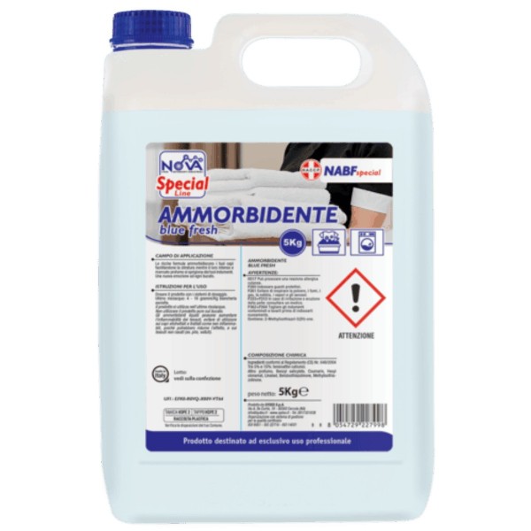 4 pz. Ammorbidente per bucato blu in tanica da 5 Kg - NS - Stark s.r.l.