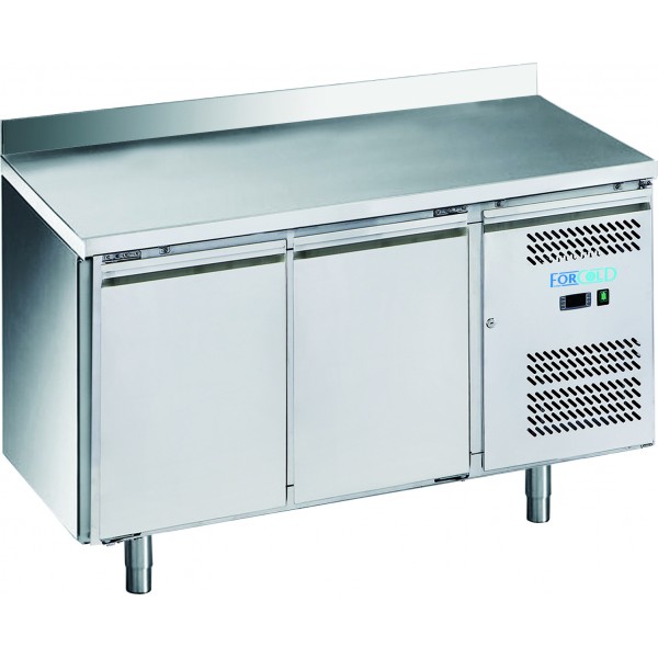 Forcold refrigerated table GN2200BT-FC 2 doors negative - Forcar Refrigerated