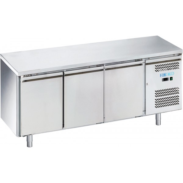 Refrigerated table Forcar-Forcold SNACK3100TN-FC 3 doors positive - Forcold