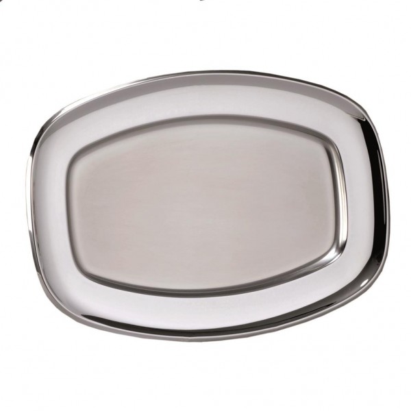 Vassoio Ovale 40 cm Alessi per ristoranti e hotel - Imballo 1 pz