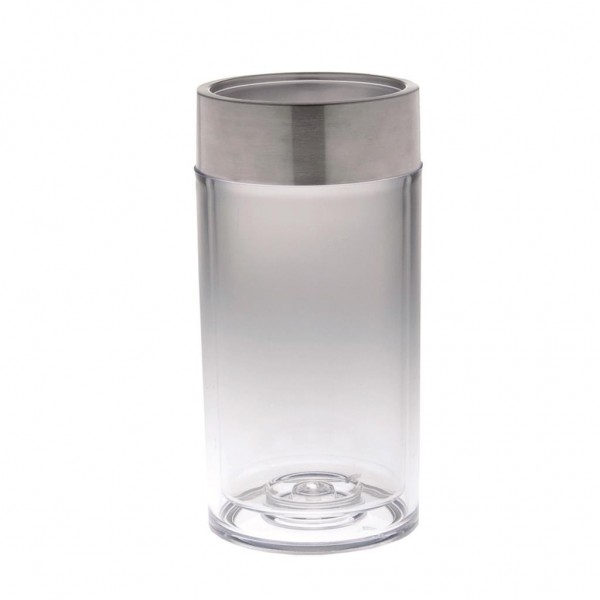 Portabottiglia Glacette 10 cm Medri Acrilico A-901CROM - Ideale per ristoranti e hotel - Imballo 1 pz