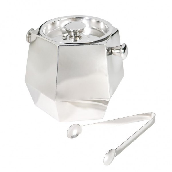 Secchiello Ghiaccio ALM-594HEXA Medri 21x18 cm Montecarlo - per ristoranti - Imballo 1 pz