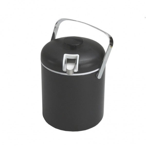 Secchiello Ghiaccio Nero Nizza 14 cm - Per Ristoranti - Imballo 1 pz