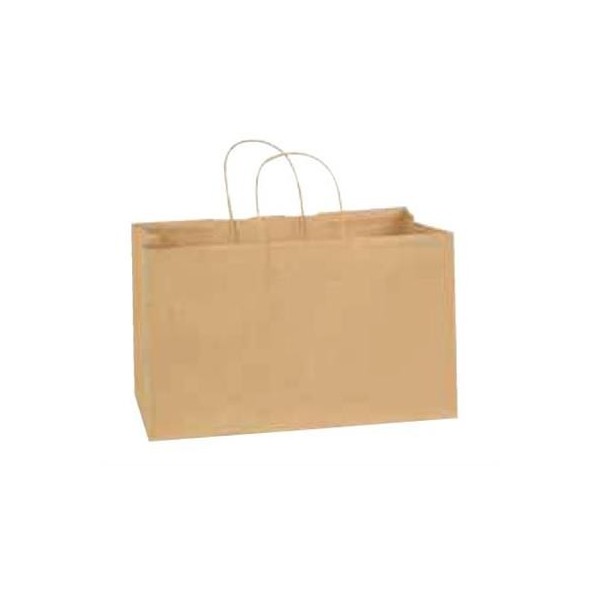 Shopper Con Manico 32x16 cm Kraft Paperlynen - per ristoranti - Imballo 1 pz