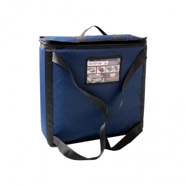 Borsa Termica X 5 Pizze 55x50 cm Blu Isolante Foam per ristoranti - Imballo 1 pz