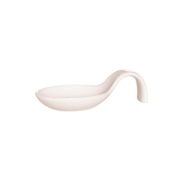 Cucchiaio 10.5 cm Appetizer Porcellana Arcoroc - R0738 per ristoranti - Imballo 6 pz