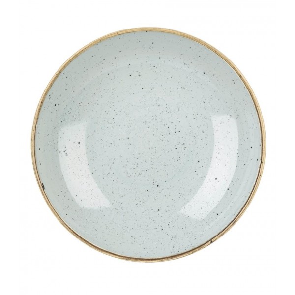 Piatto Fondo Coupe Stonecast Duck Egg Blue per ristoranti - Imballo 12 pz