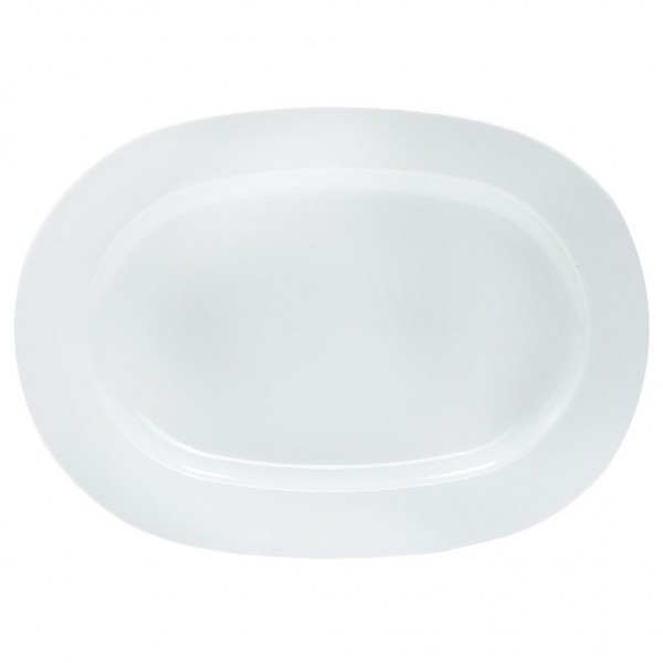 Piatto Ovale Seconda Scelta 39x28 cm Oce Costa Verde per ristoranti - Imballo 6 pz