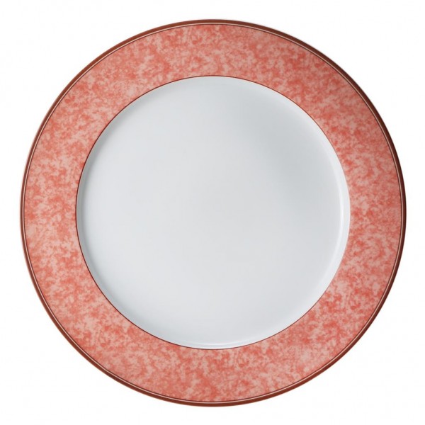 Piatto Piano 21 cm Danubio Costa Verde per ristoranti - Imballo 24 pz