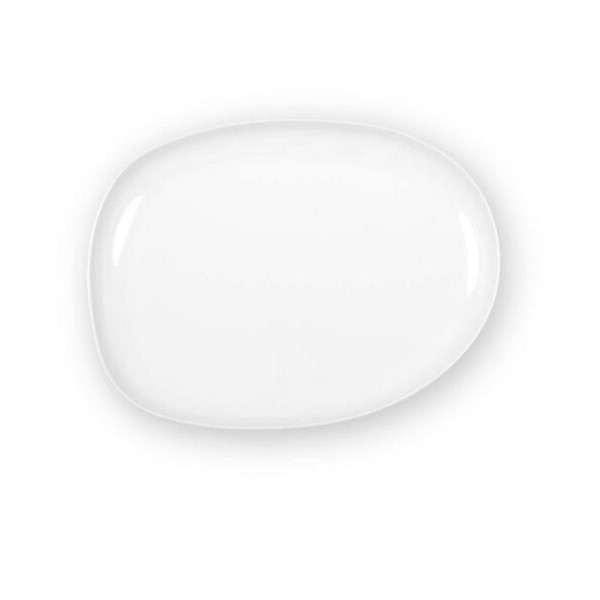 10260214 Piatto Ovale 32x24 cm Isola Costa Verde - per ristoranti - Imballo 4 pz