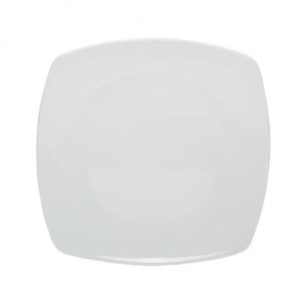 Piatto Piano Quadro 16x16 cm Apulum 1281 per ristoranti - Imballo 6 pz