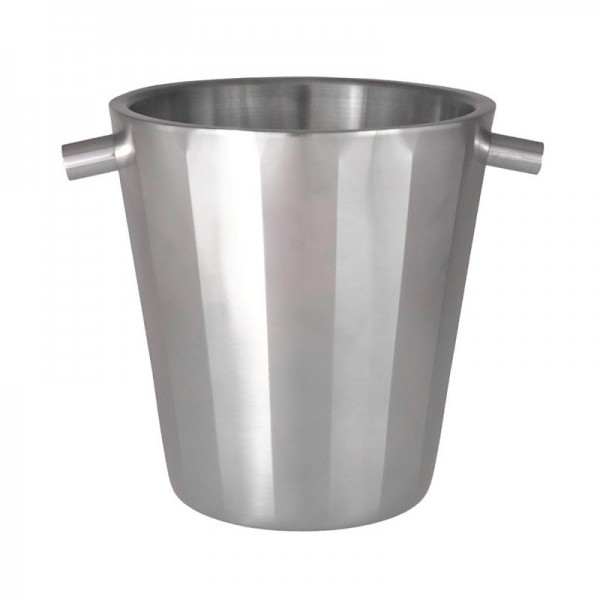 Secchiello Double Wall Medri Acciaio Satinato Portofino - per ristoranti - Imballo 1 pz