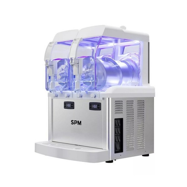 Professional 2-bowl sorbet maker. SP2 - SPM DRINK SYSTEMS