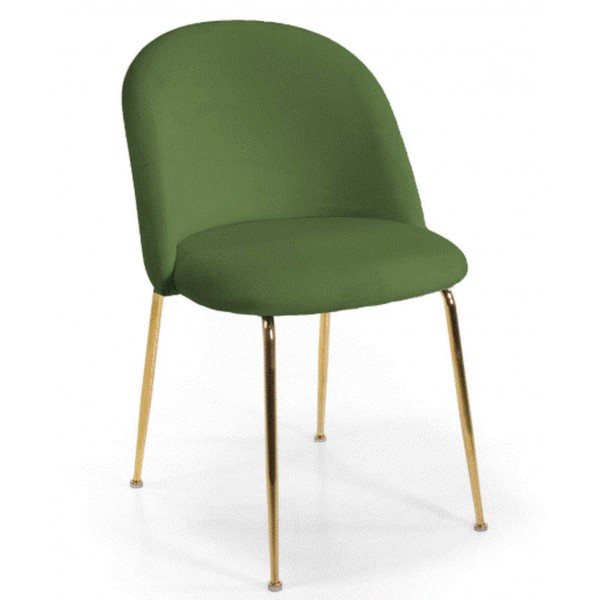 Poltrona Design SAMMI Rosa Antico: Velluto e Metallo Nero per Ristoranti e Hotel