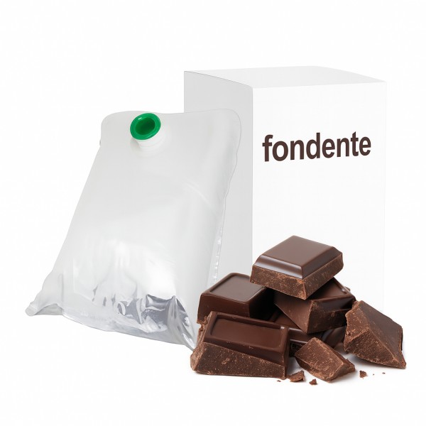 Preparato Semilavorato FONDENTE UHT – Pronto per Gelato al Cioccolato