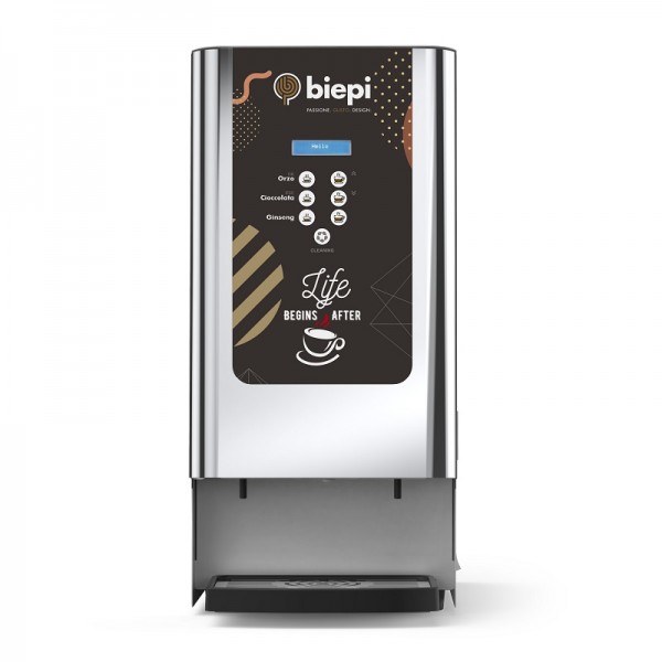 Atena Turbo – Triplo erogatore con allacciamento idrico. Macchina per bevande calde solubili professionale - Biepi Atena Turbo – Triplo erogatore con allacciamento idrico. Macchina per bevande calde solubili professionale - Biepi