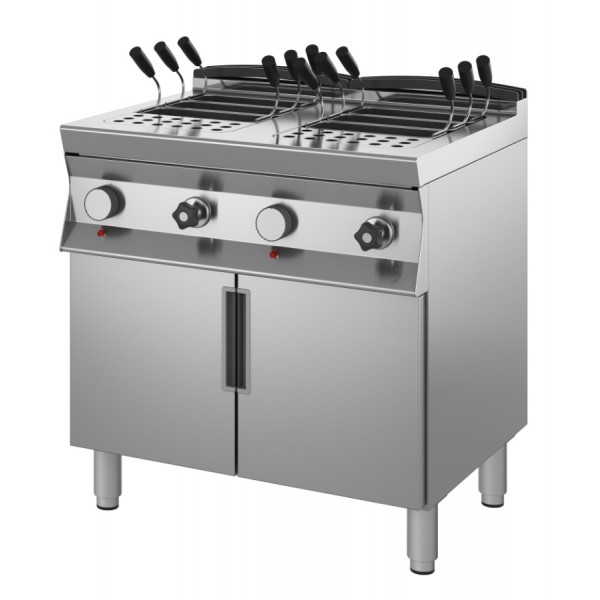 Cuocipasta professionale 28+28lt elettrico 7CCPE2 - Inox BIM