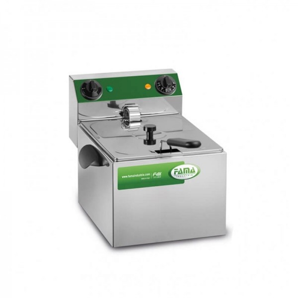Fama MFR80 professional eletrric fryer - MFR80R 8 lt Single phase - Fama industries