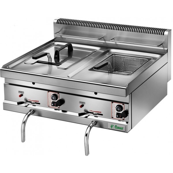Fimar SF10DM 10 10 lt professional gas fryer - Fimar