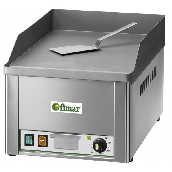 Fry top electric Fimar FRY1L smooth mild steel - Fimar