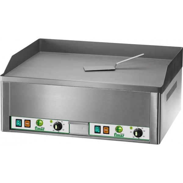 Fry Top elettrico Fimar FRY2L acciaio dolce liscio - Fimar