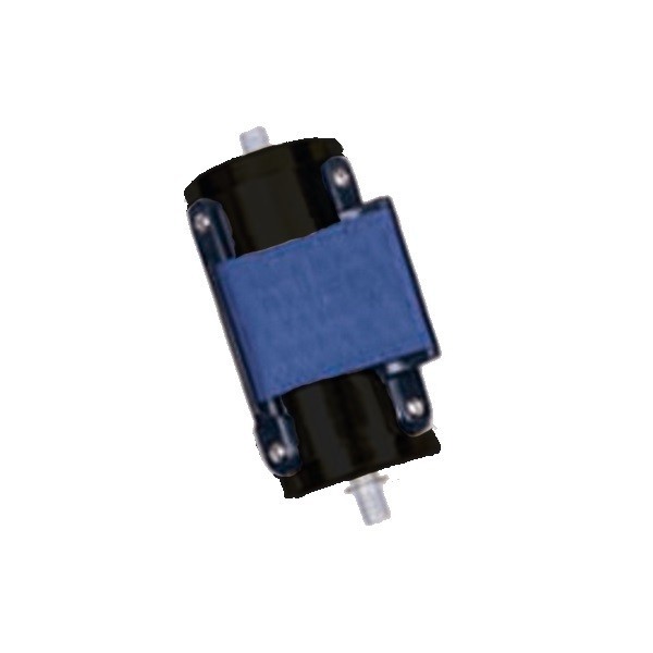 Black tip with 2-meter roll-up tape for lane delimiting rod - Forcar Multiservice
