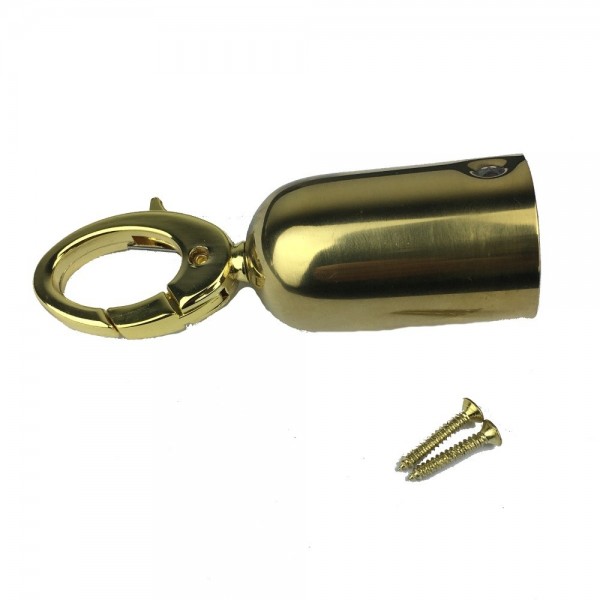 Golden tip for braided cords - Forcar Multiservice