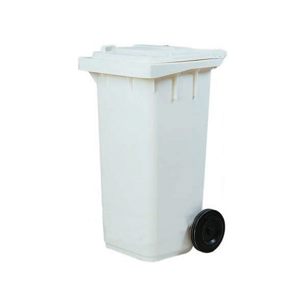 120-liter polyethylene dustbin various colors for recycling collection. - Forcar Multiservice