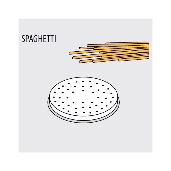 Trafila SPAGHETTI per macchina pasta fresca professionale Fimar MPF 1,5N - Fimar