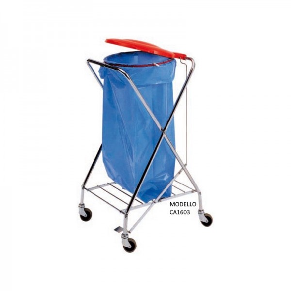 Forcar round baggage trolley CA1603 - Forcar Multiservice