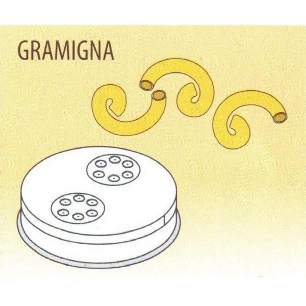 GRAMIGNA die for professional fresh pasta machine Fimar MPF 2.5N - MPF 4N - Fimar