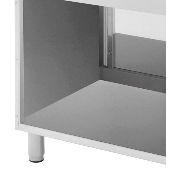 Mobile aperto per Griglia A Pietra Lavica B50. Dim. L 49 X P 80 X H 52 Cm - Fimar