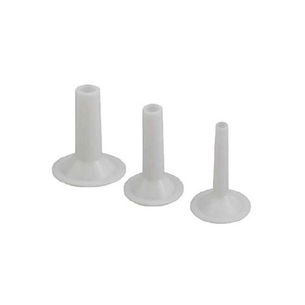 Set da 3 imbuti + anello in Moplen per insaccare con fori da 15/20/25 mm F0163 - Fama industrie