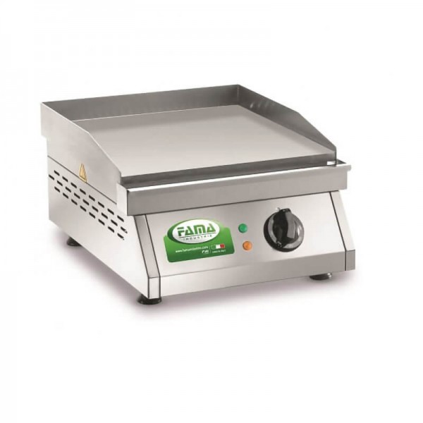 Fry Top elettrico Fama PFT1L acciaio sabbiato - Fama industrie