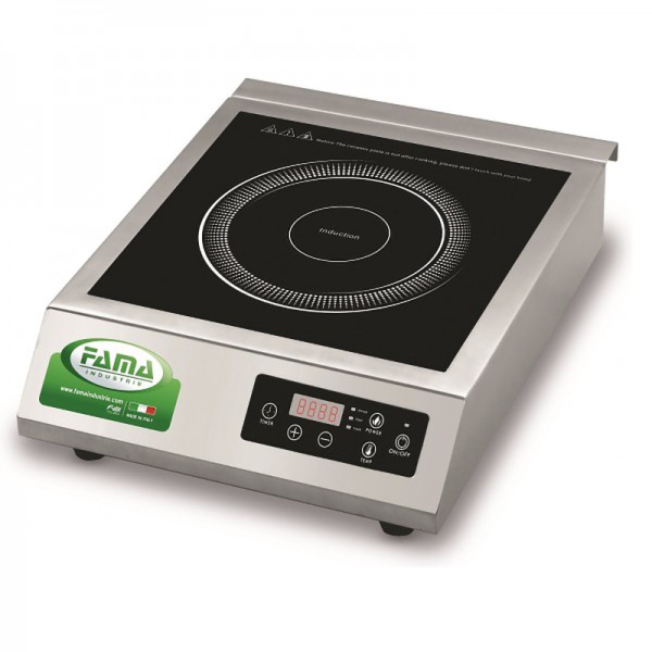 Fama PIN01 press touch induction plate 3.5 kW with timer - Fama industries