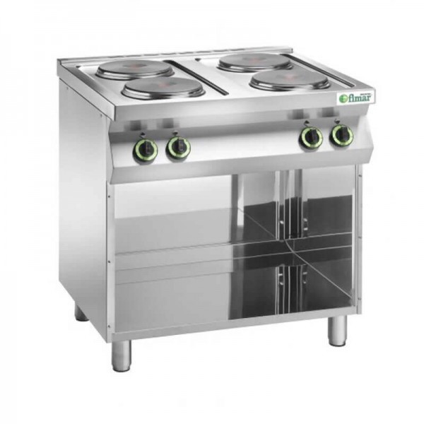 Professional kitchen Fimar CC74P 4 electric hotplates - Fimar